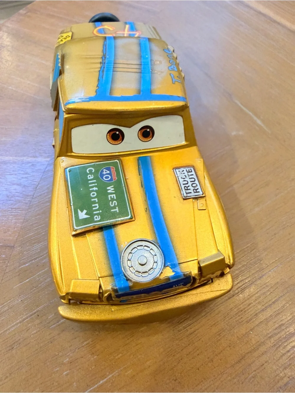 Disney Pixar Cars 3 T-BONE #45 Thunder Hollow Demolition Derby